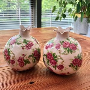Cute ceramic pomegranates